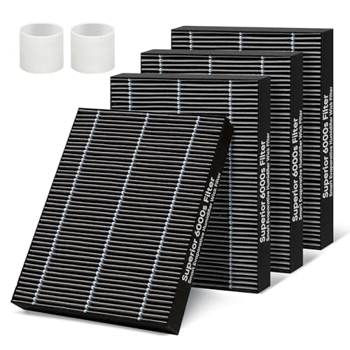 Image of 4 Pack 6000S Humidifier Wick Filter Replacement for LEVOIT Superior 6000S