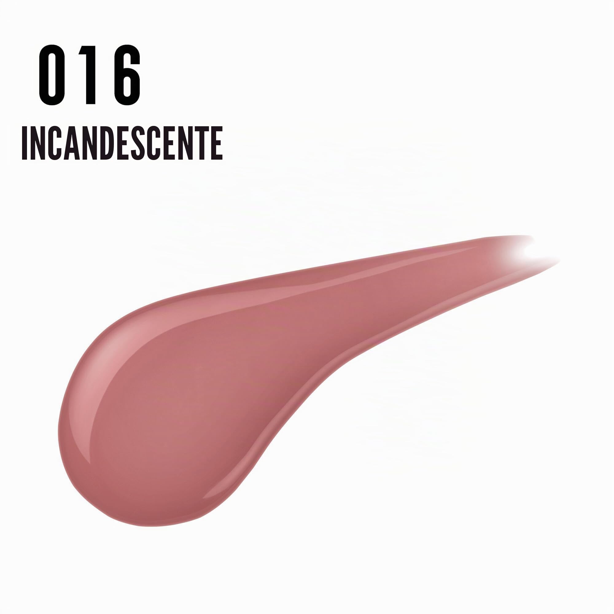 Max Factor - Lipfinity Lip Colour - Rossetto Lunga Durata e Gloss Idratante con Applicazione Bifase - Nuance 016 Glowing - 2.3 ml e 1.9 g