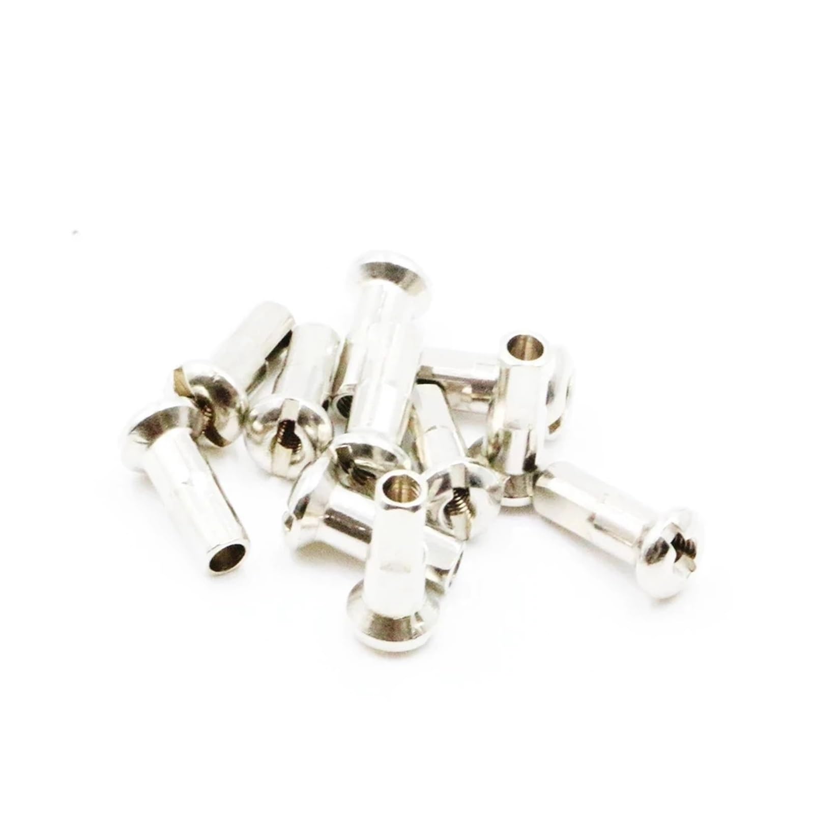 36 Rayons électriques 12G/12K Pour Vélo – Moyeu Argent, 2,4 Mm, 255 Mm – Accessoires Pour Roue Moteur