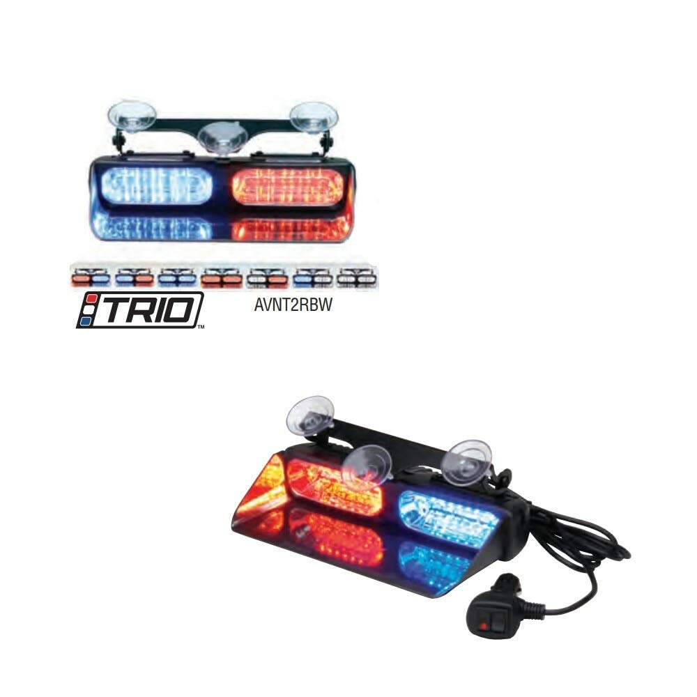 Buy Whelen, Dual Avenger, LED Dash Deck Light, Trio, Dual Lamp, Sync