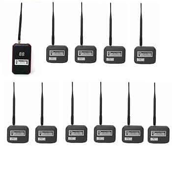 狩猟用　罠発信機2台　発信機12台　取説付き、動作確認済品 Natec ナテック わな猟用発信機 | 電波法技術適合品 無免許・無