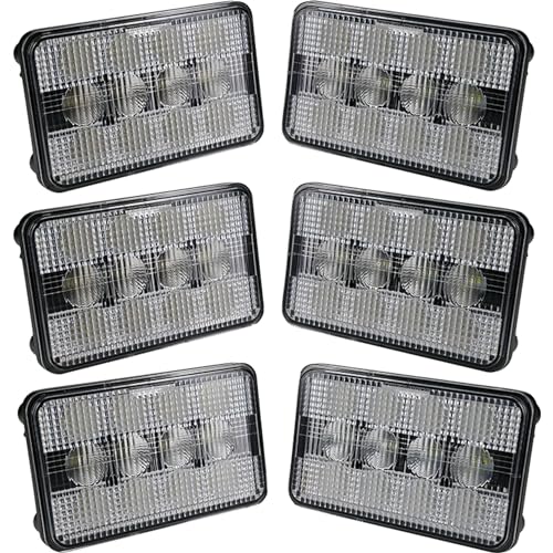 TIGERLIGHTS Tiger Lights TL2388-KIT 12V, 360 Watts LED Cab Light Kit Compatible With/Replacement For Case/IH 2144, 2166, 2188, 2344, 2366 30 Amps, Flood/Spot Combo Off-Road Light