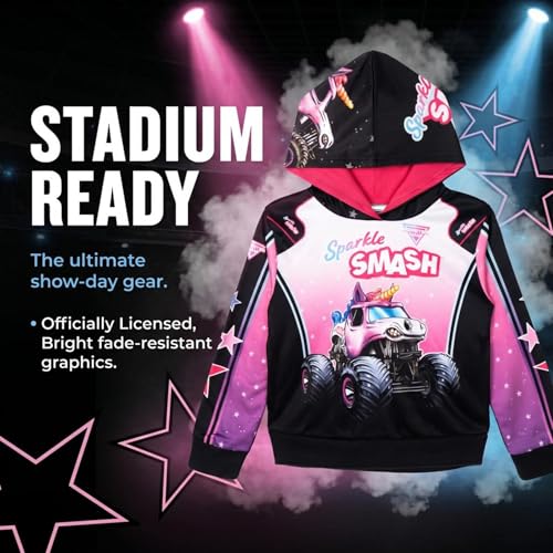 Image of Monster Jam Fleece Hoodie Toddler to Big Kid