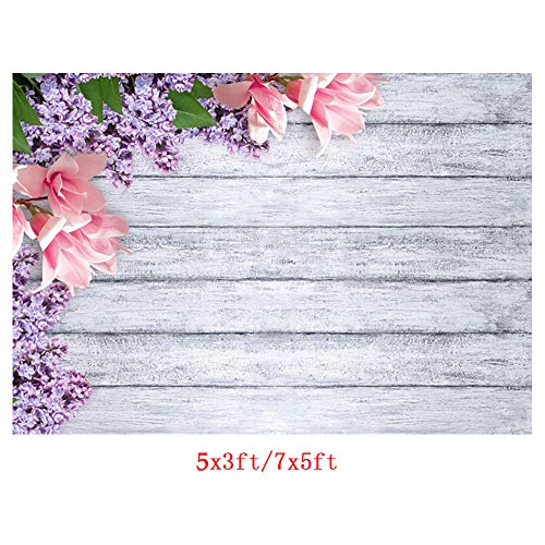 KKmoon C759 0.9 * 1.5m/1.5 * 2.1m Fotografia Fundo Pano de fundo Clássico Moda Piso de madeira para