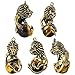 SUNYIK Brass Lion Claw Wrapped Round Ball Pendant Necklace for Women Men Polished Crystal Ball Charm Lion Pendant With Chain 23.6-24