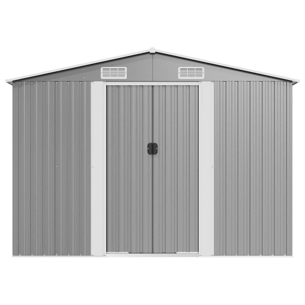 Générique Abri de Jardin Gris 257x779x181 cm Acier galvanisé,47033