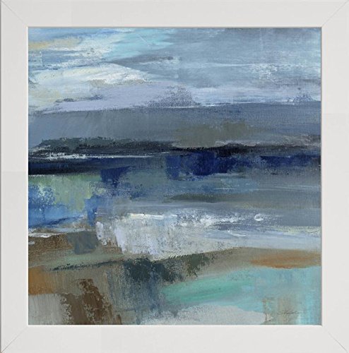 Frame Company Watson Range Wave Crop II by Silvia Vassileva, Photo Frame - 5 x 5 Inches, White