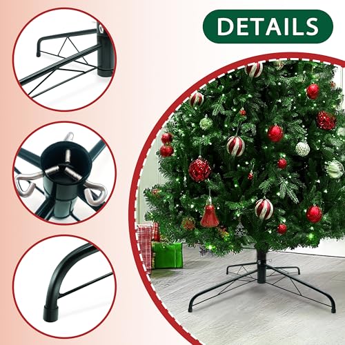 Syitcun 24 Inch Christmas Tree Stand For Artificial Trees, Foldable Metal Xmas Tree Stand thumb #3