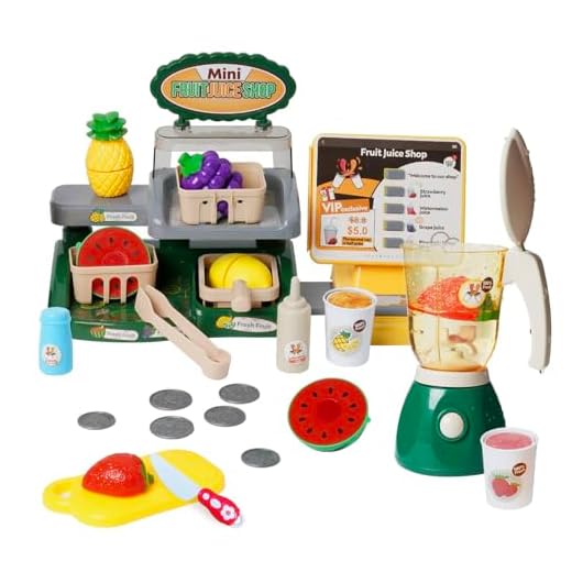 Caja Registradora Juguetes Micrófono Electrónica Escáner inner Calculadora Maquina Tienda Supermercado,Caja registradora de juguete con exprimidor y cafetera,Juguetes Regalo para Niña Niño 2 3 4 5Años