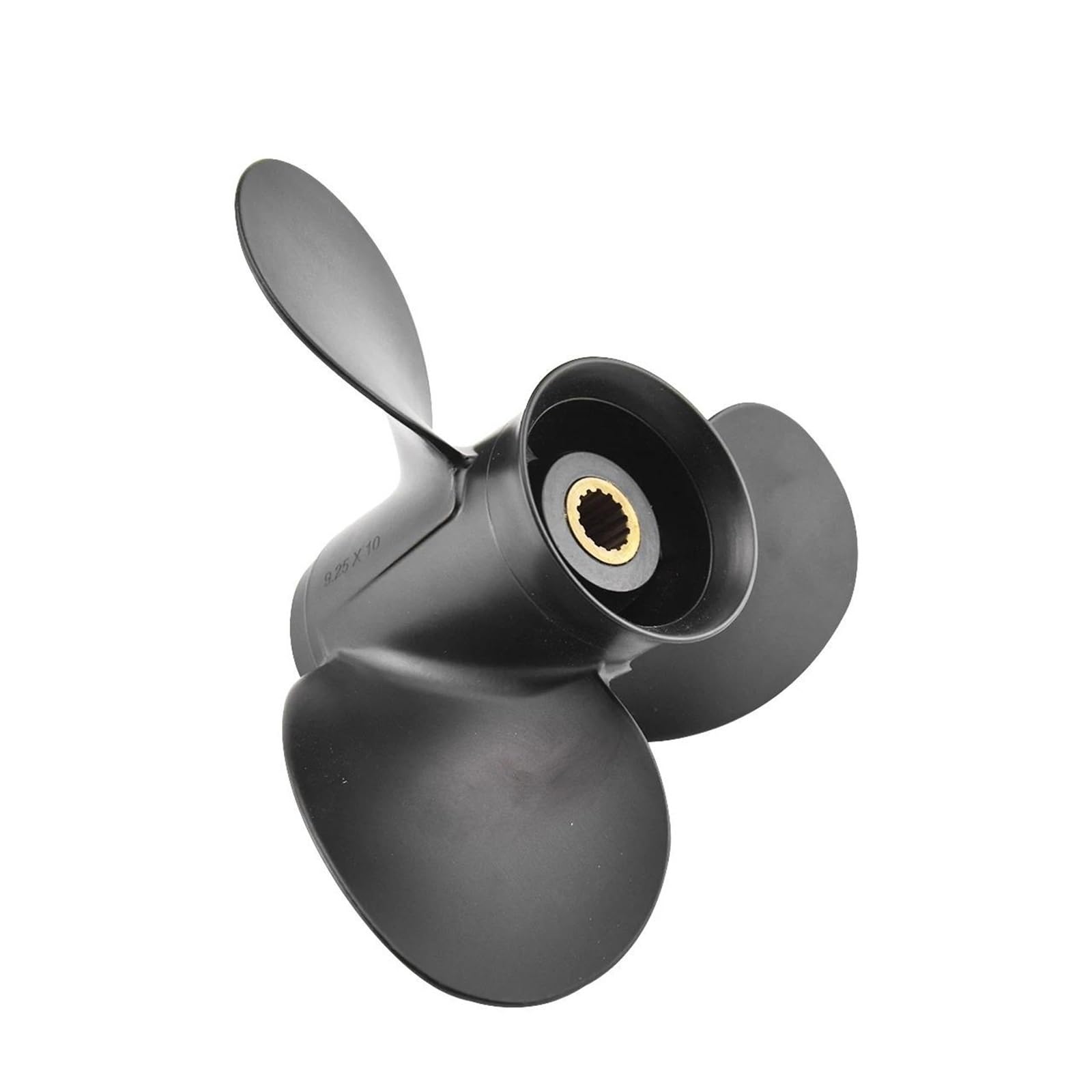 Elica fuoribordo per To&ha&TS&u 9.9hp 15hp 20hp .25 * 10 Vite in Lega di Alluminio per Barca 3 Pale 14 scanalature Parte del Motore Marino Kit Elica Fuoribordo