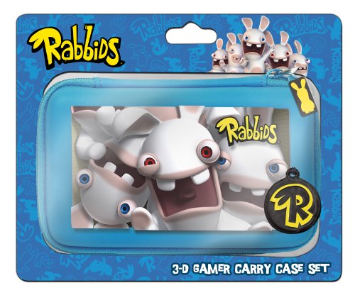 Raving Rabbids 4pc 3D EVA Set   Style 2 (Nintendo 3DS/DSi/DSi XL) [Importación inglesa]