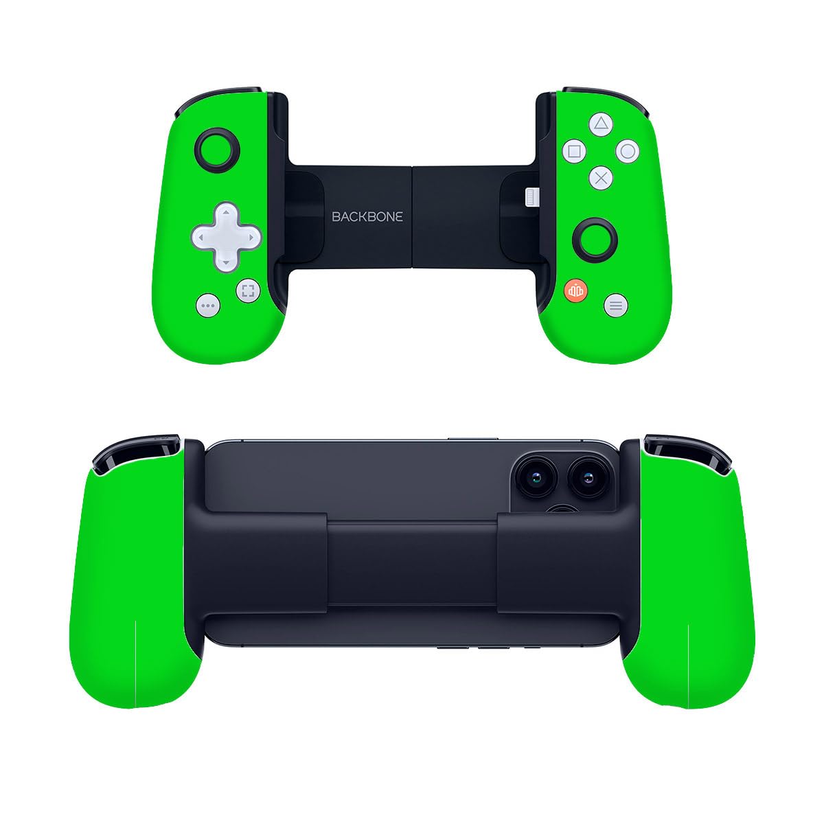 SopiGuard Sticker Skin for Backbone One Controller Full Body Wrap (Neon Green)