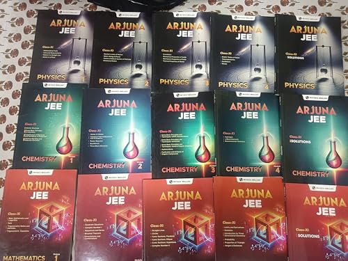 Image of PW Arjuna For JEE Main & Advanced Class 11 Physics, Chemistry and Mathematics Modules with Solutions Combo Set of 15 Books (2025 Edition) [Paperback] PW