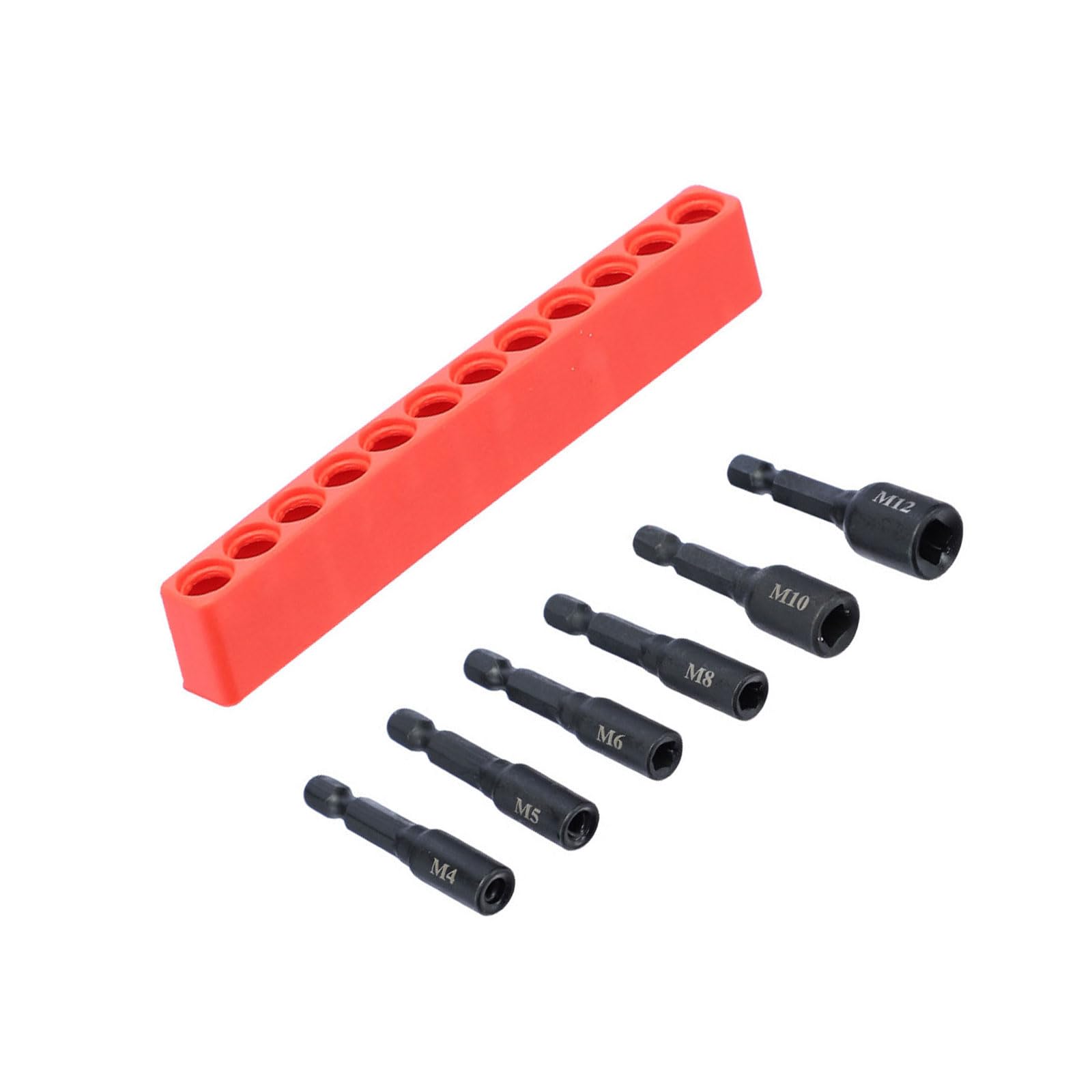 Kaeltsyn M4m12 Storage. Electric Drill Threading Tool, 8Pcs Shank Tap Die Adapter For Professional Tapping Accuracy Tap Port For Machining