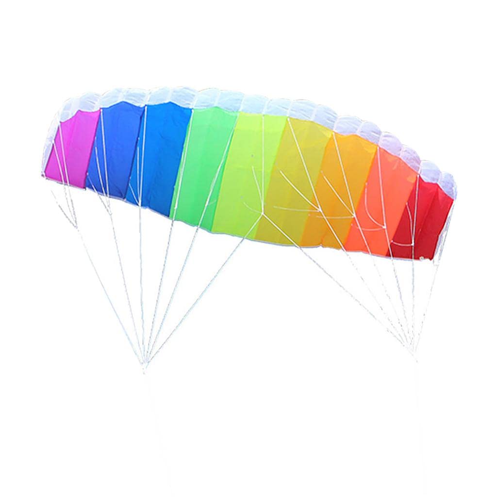 rockible Linea Doppia di Kitesurf, Parapendio da Surf Paracadute Volante di Potere di Kitesurf, 1.4m