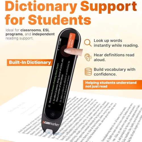 Image of Scanmarker Pro | Translation Pen & Reading Pen | Assistive Tool for Language Learners, Dyslexia & Learning Difficulties