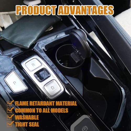 Image of 2PCS Portable Car Ashtray With Lid, Smokeless Ashtray, Smokeless Self-Extinguishing Cigarette Ashtray Cup Holder, Mini Smell-Proof Auto Interior Trash Can Organizer Universal for Car and Home
