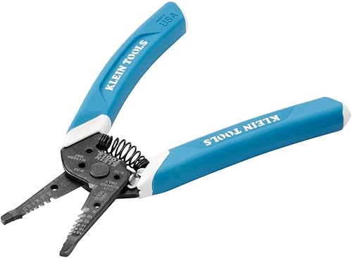 Miniatura 13 de Klein Tools 80043 Juego de herramientas resistentes, fabricado en Estados Unidos, incluye alicates de corte lateral de Lineman, cortadores