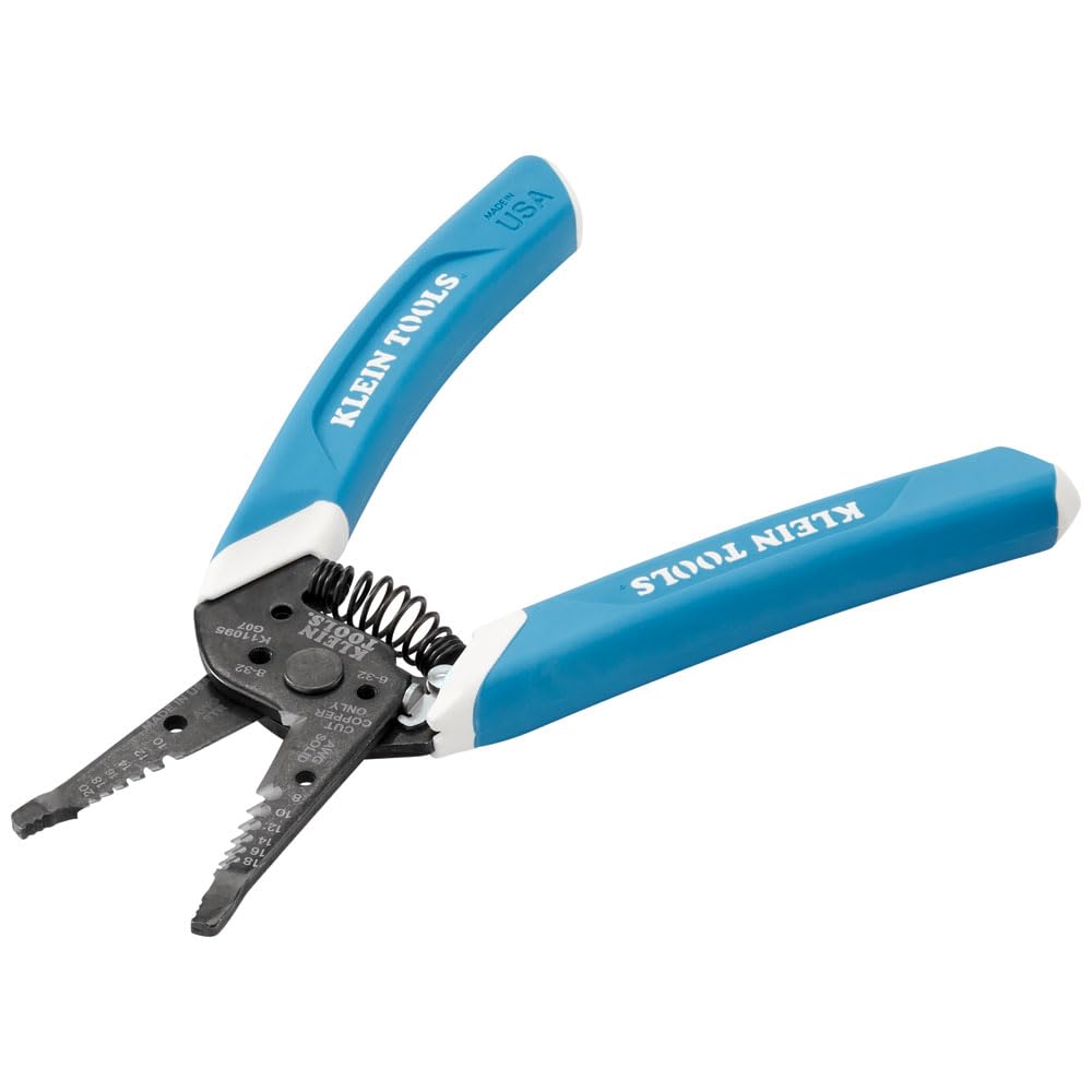 Heavy Duty Tool Set, Includes Lineman's Side-Cutting Pliers, Diagonal Cutters and Wire Stripper, 3-Piece Klein Tools 80043