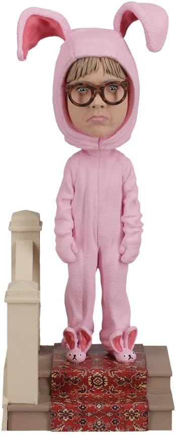 Royal Bobbles A Christmas Story Ralphie in Bunny Suit Collectible Bobblehead Statue