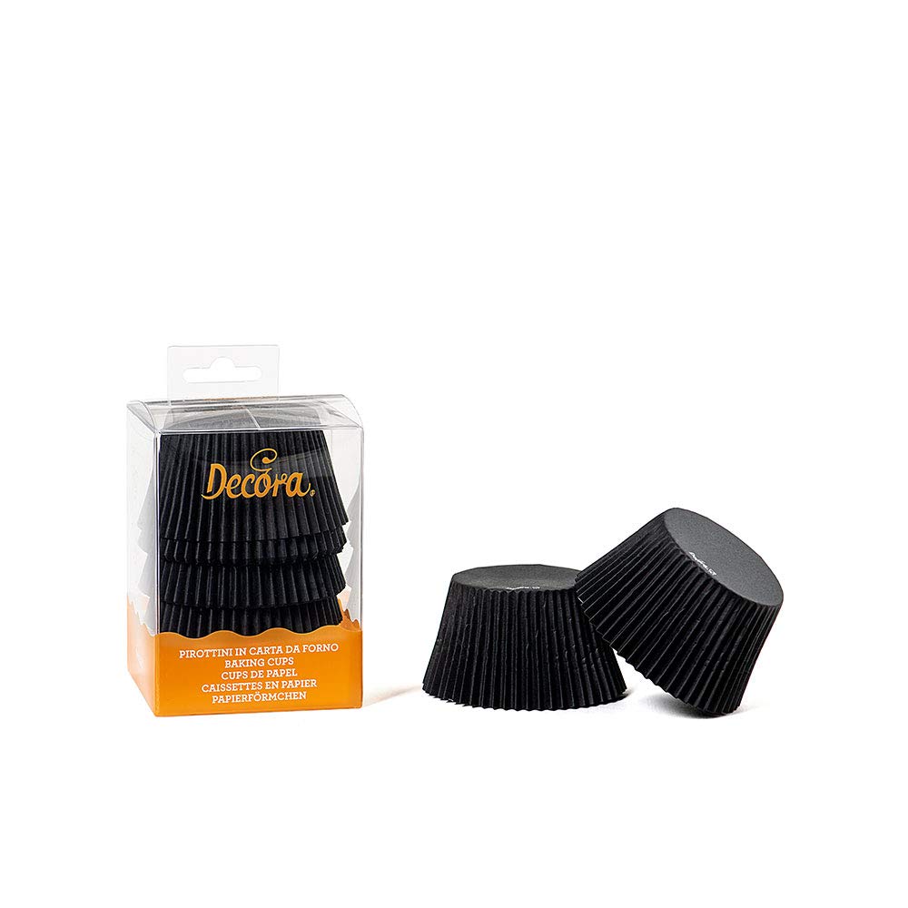 Decora 0339644 CF 60 Pirottini Jumbo Nero 55 X 45 Mm