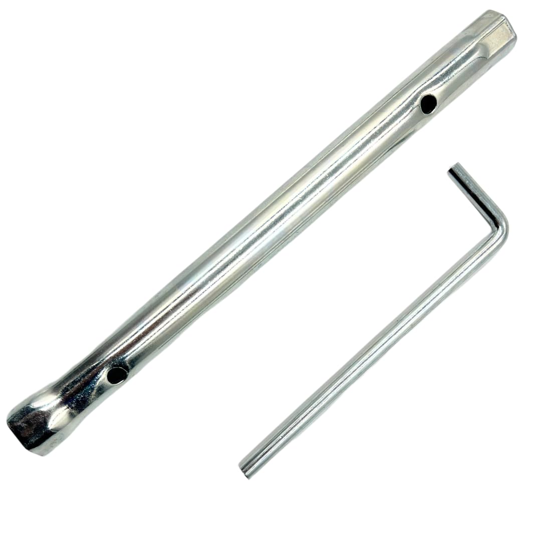 280mm Length Spark Plug Tool KINDZA Dual-ended Spark Plug Socket Wrench ...