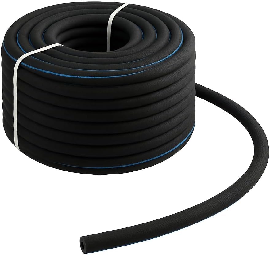 Premium Quality Schedule 40 Aeration Tube - Aquarium Air Bubble Oxygen Diffuser for Fish Tank, Koi Pond, and Hydroponics - Promotes Health of Fish and Plants (0.39" ID, 0.63" OD, 0.12" Wall, 6.56FT)