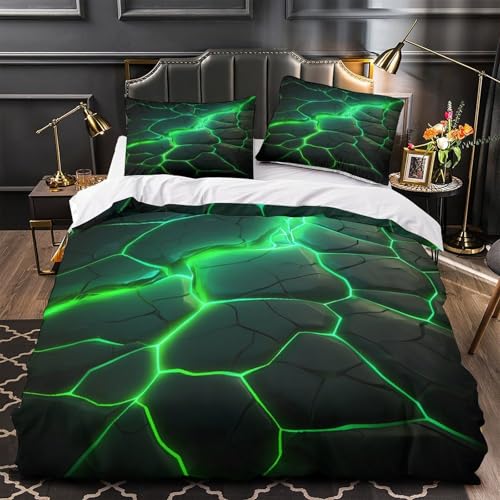 Parure de lit microfibre de qualité supérieure avec fermeture éclair invisible