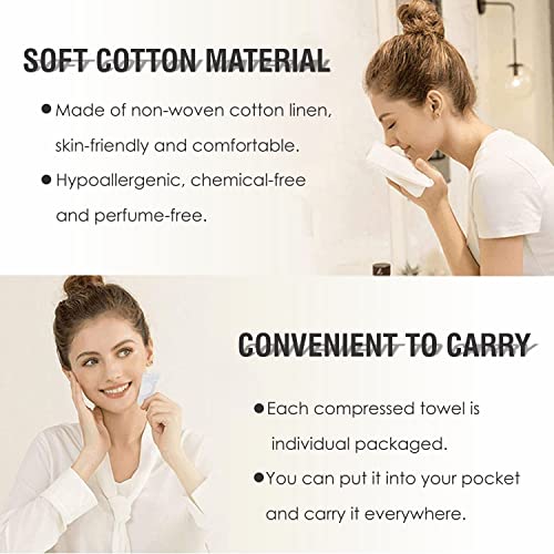 Chariot New York Compressed Tissues | Hygienic Multipurpose Wipes | Hypoallergenic Magic Coin Wipes for Facial, Baby wipes, Travel purposes | Safe for Skin |50 Coin Tissues - Image 4