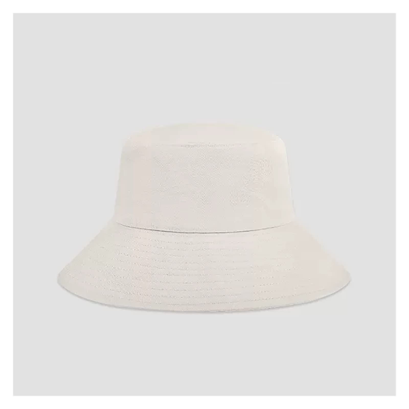 Fischerhut Herren Frühling und Sommer großer Kopf Sonnenhut Outdoor Sonnenhut Damen Sonnenschutzhut (Silber M)