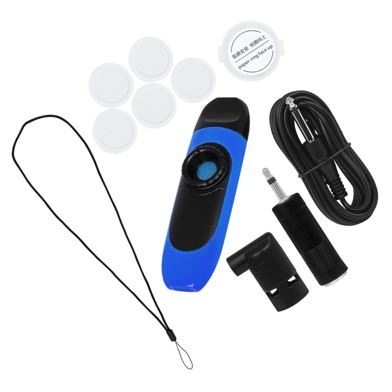 ibasenice 3sets Kazoo Elettrico Professionale Con Membranper Flauto e Cavo Di Collegamento Strumento Musicale Divertentper Adulti e Facile Da Suonare Per Insegnamenti Musicali e Spettacoli