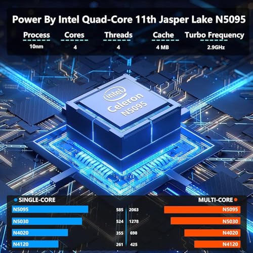 Image of FUNYET Laptop Computer, Gaming Laptops 2026, 14 Inch Lap Top PC Windows 11 Pro, 16GB RAM 1TB SSD, Intel N5095 Processor(up to 2.9 GHz), Office 365, for Business and Students, 2-Year Warranty