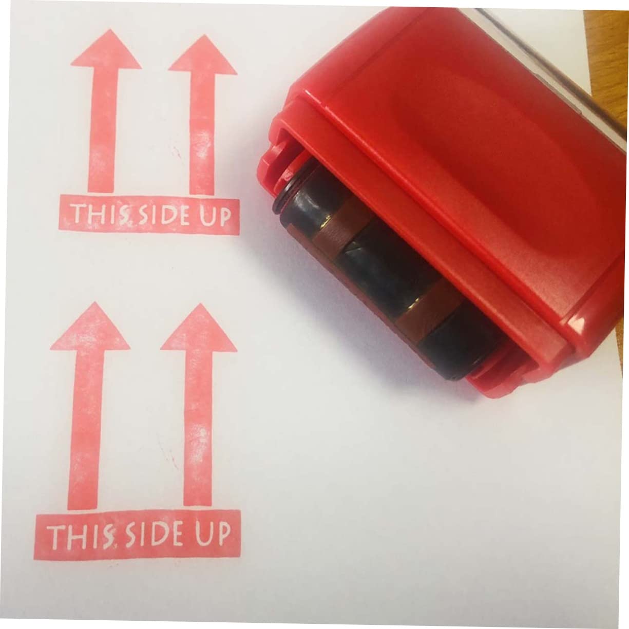 Operitacx 3pezzi Mini Roller Stamp Autoinchiostrante Per Protezione Privacy Timbro Di Sicurezza Per Ufficio e Documenti Design Compatto e Portatile Protezione Da Codici Confidenziali Per
