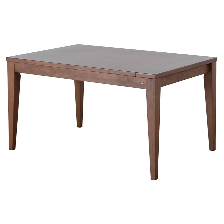 Amazon｜tac INTERIOR ダイニングテーブル 伸張式 4人掛け 幅130