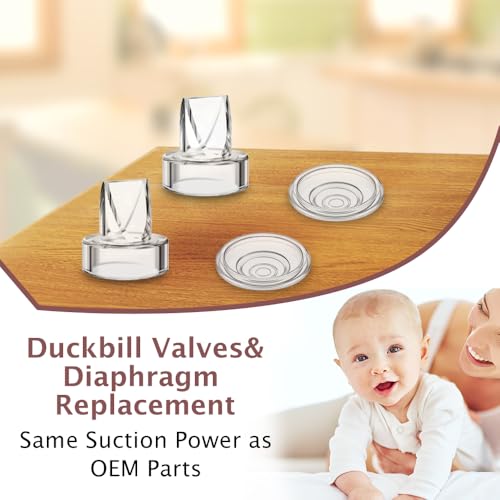 2 piezas válvulas y diafragmas para extractor Momcozy miniatura 7
