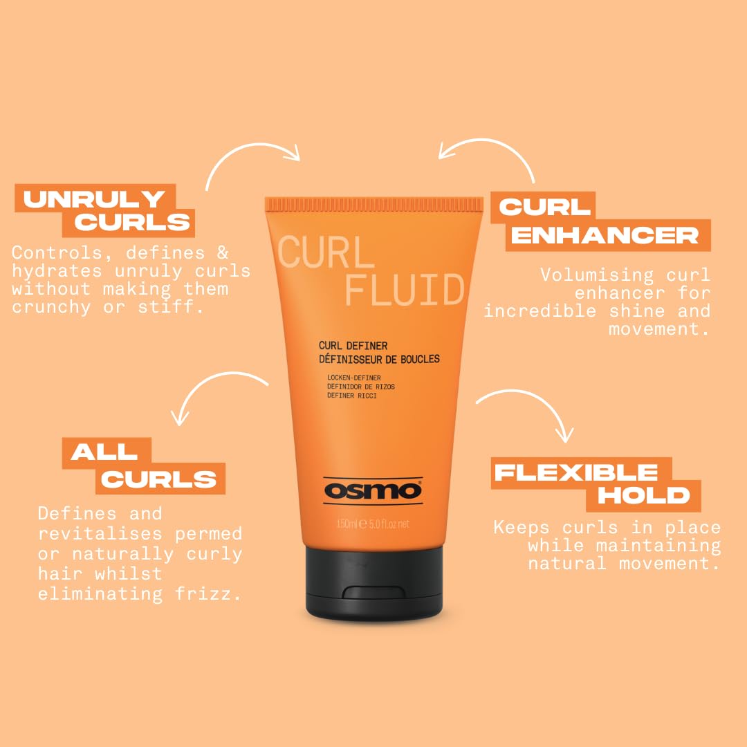 OSMO Curl Fluid, Off White, 150 ml (Pack of 1) - Image 2