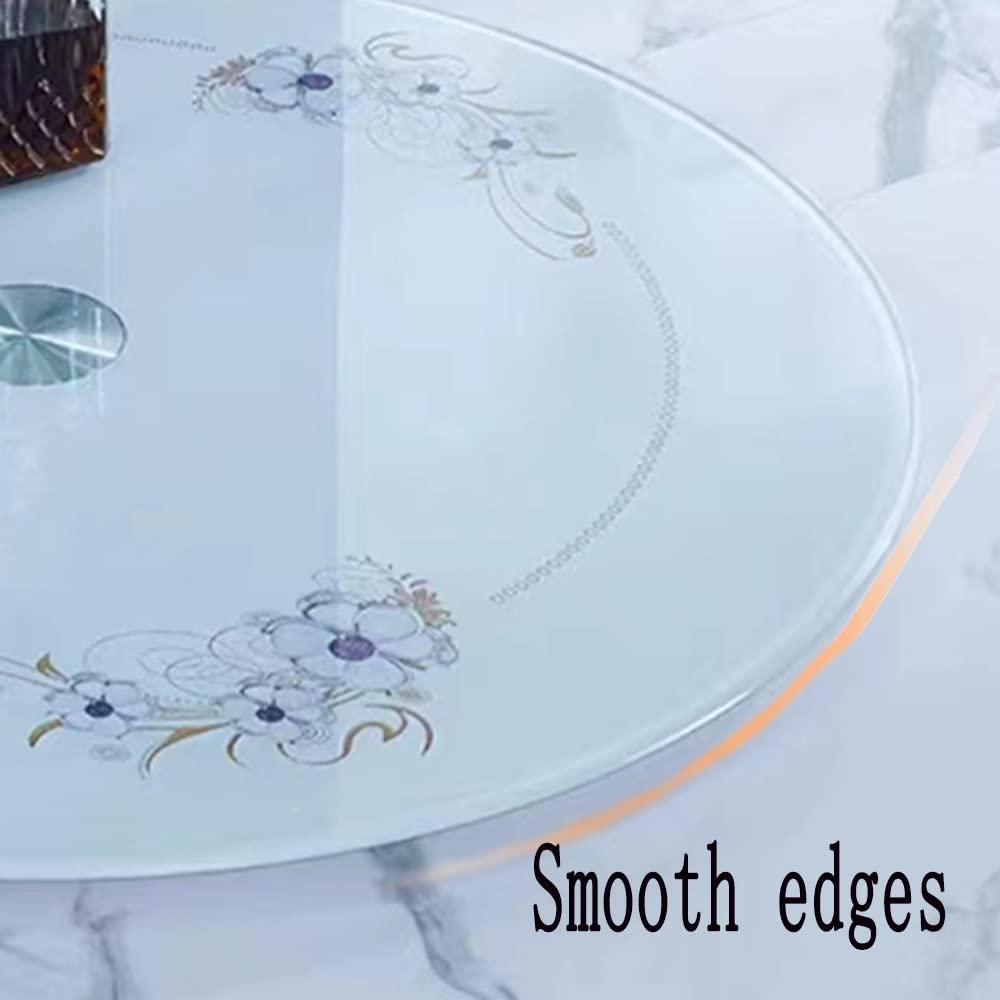 Bianco Piatto Di Servizio Girevole Rotondo Vassoio Girevole Lazy Susan