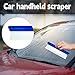 QKWL Car Handheld Scraper, Car Squeegee for Drying, Water Blade, Squeegee for Car, Non-Slip and Durable, Quick Drying, Suitable for Wiping Cars, Trucks, Mirrors, Boats, Etc (Single Row)