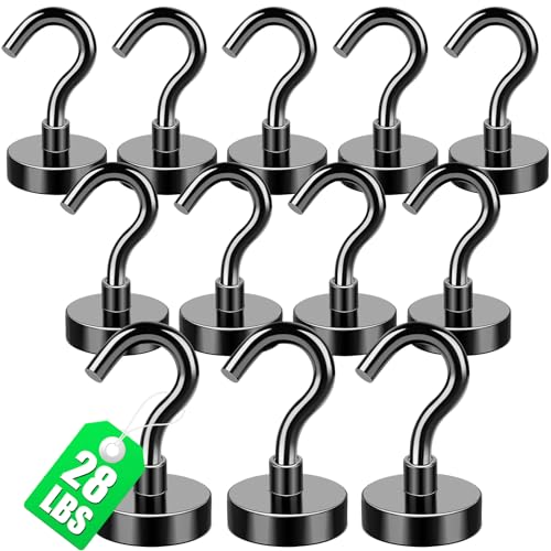 Mikede Black Magnetic Hooks cover