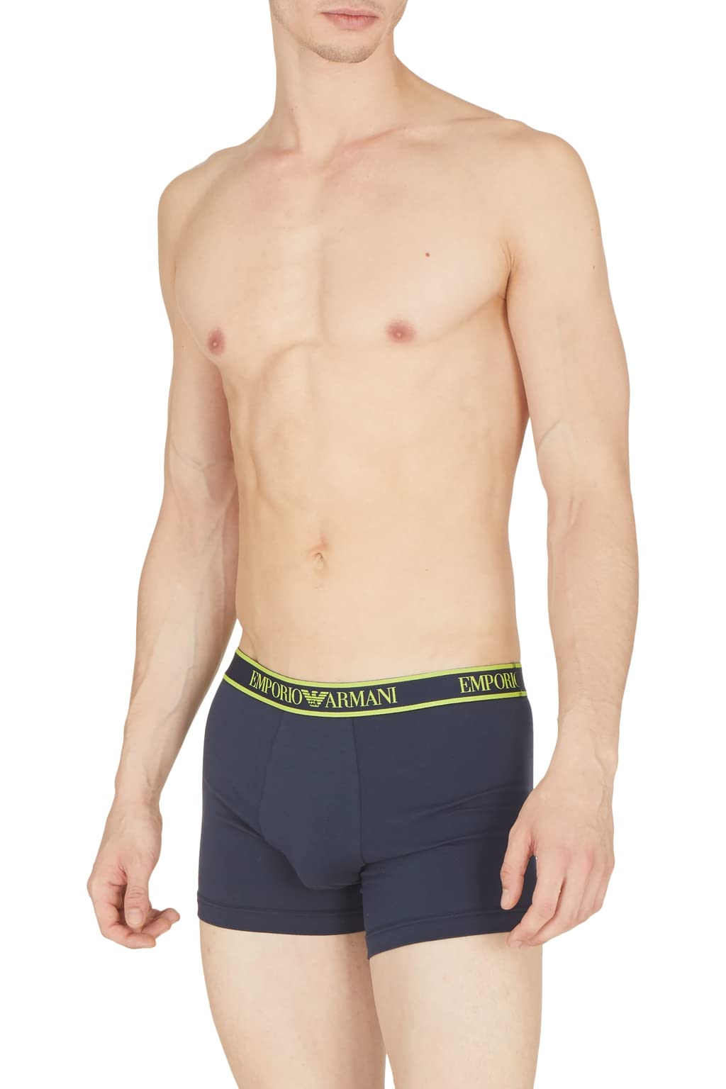 Emporio Armani Men's Boxer Shorts, Navy/Navy/Navy, L