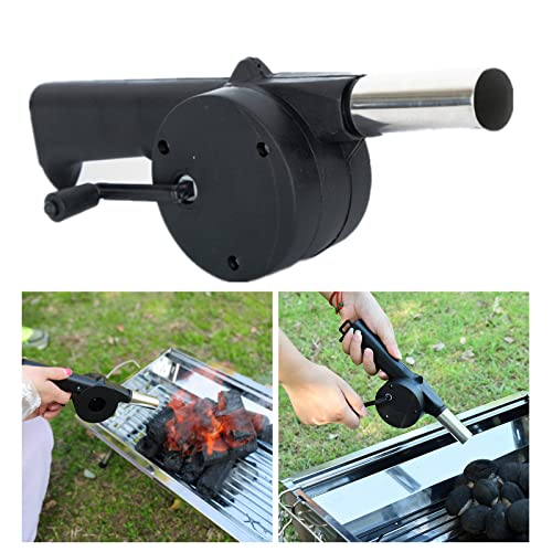 Soplador manual portátil para parrilla BBQ miniatura 4