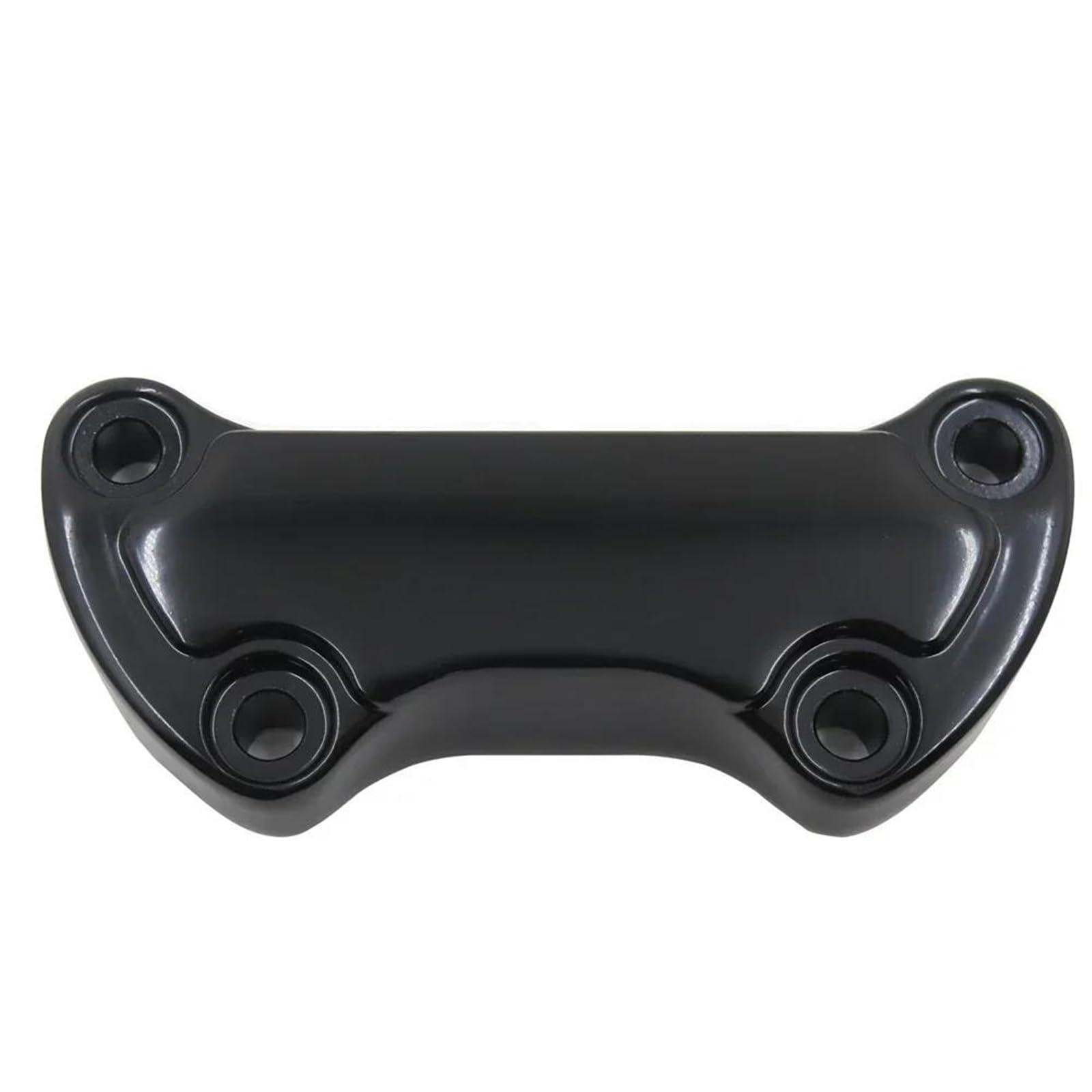 Pince de guidon rehausseur pour Harley Softail Dyna finition lisse
