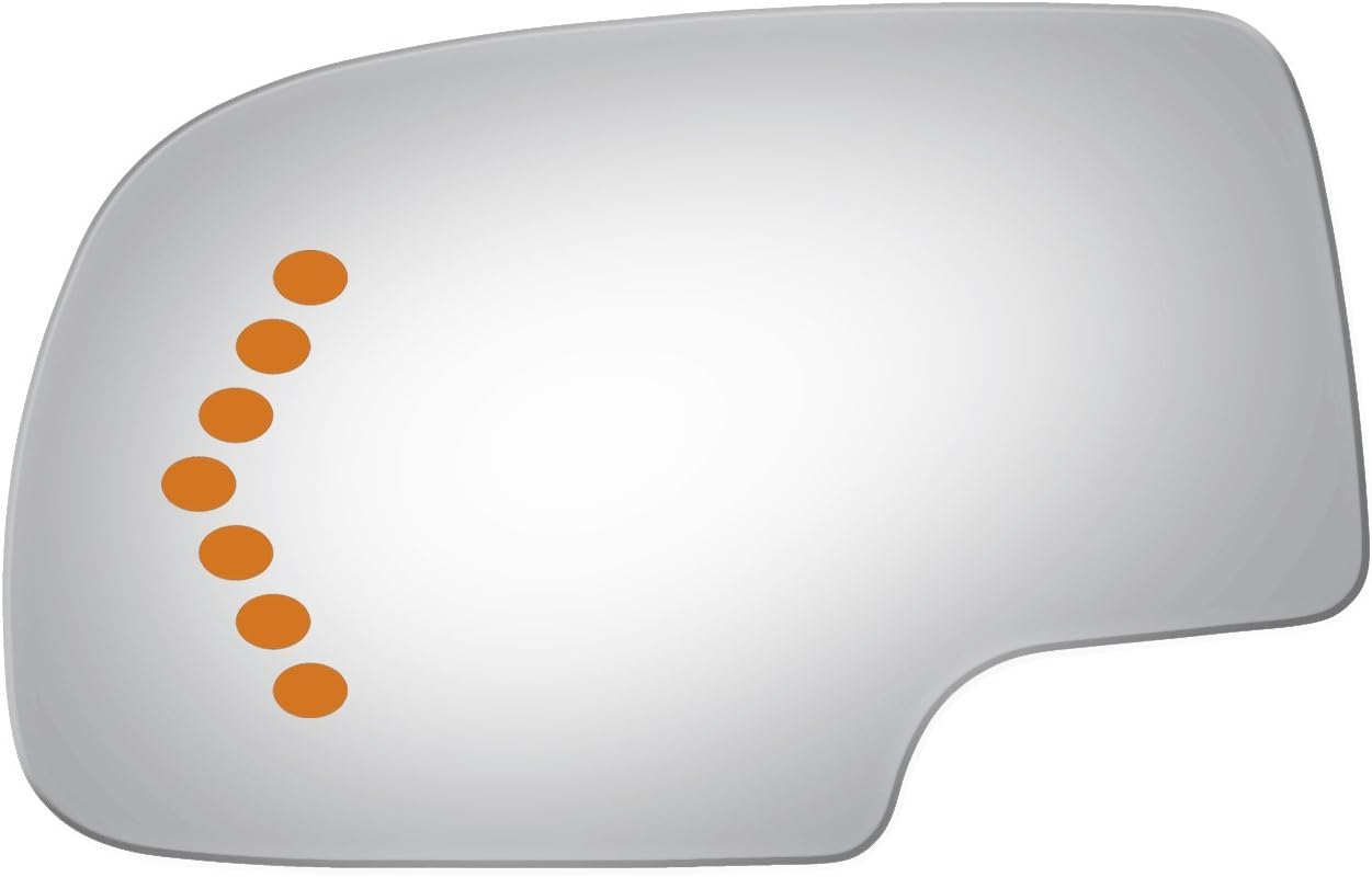 Flat Driver Left Side Replacement Mirror Glass for 2002-2006 Chevrolet Truck Avalanche Electrochromic