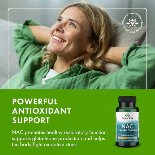 Swanson Extra Strength NAC Tablets