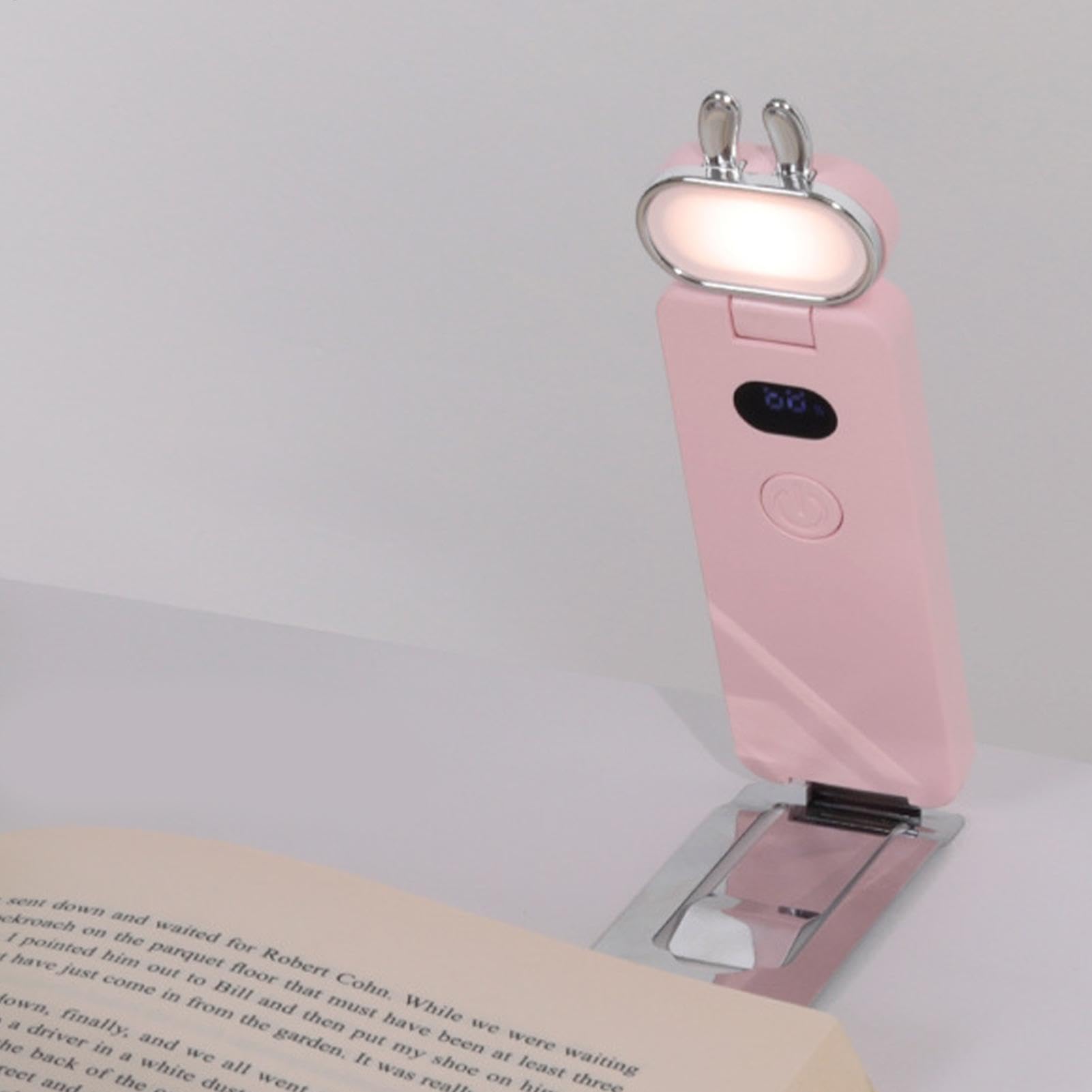 Luce lettura a clip Pieghevole Ricaricabile Luminosità Regolabile | Luce Da Lettura USB Per Amanti Dei Libri Per lettura notturna, campeggio, viaggio, ufficio, dormitorio, studio, hotel,