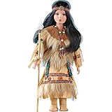 Hania Native American Collectible Porcelain Doll