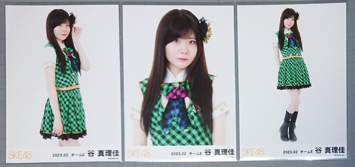 Amazon.co.jp: SKE48 谷真理佳 生写真 Innocence衣装 2023.02 : おもちゃ