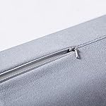 NGT new guide steps Yoga Bolster Pillow for Meditation and Support - Rectangular Yoga Cushion Foam Wedges Washable Suede Pillowcase for Men and Women with Carry Handles.… - Image 3