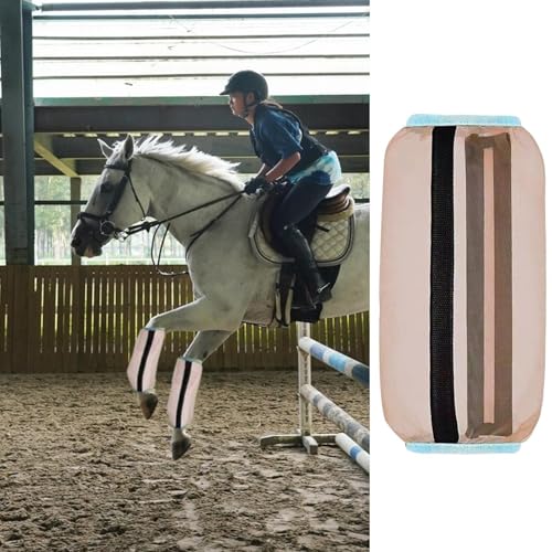Leggings reutilizables para patas de caballo y botas protectoras para el pasto 4