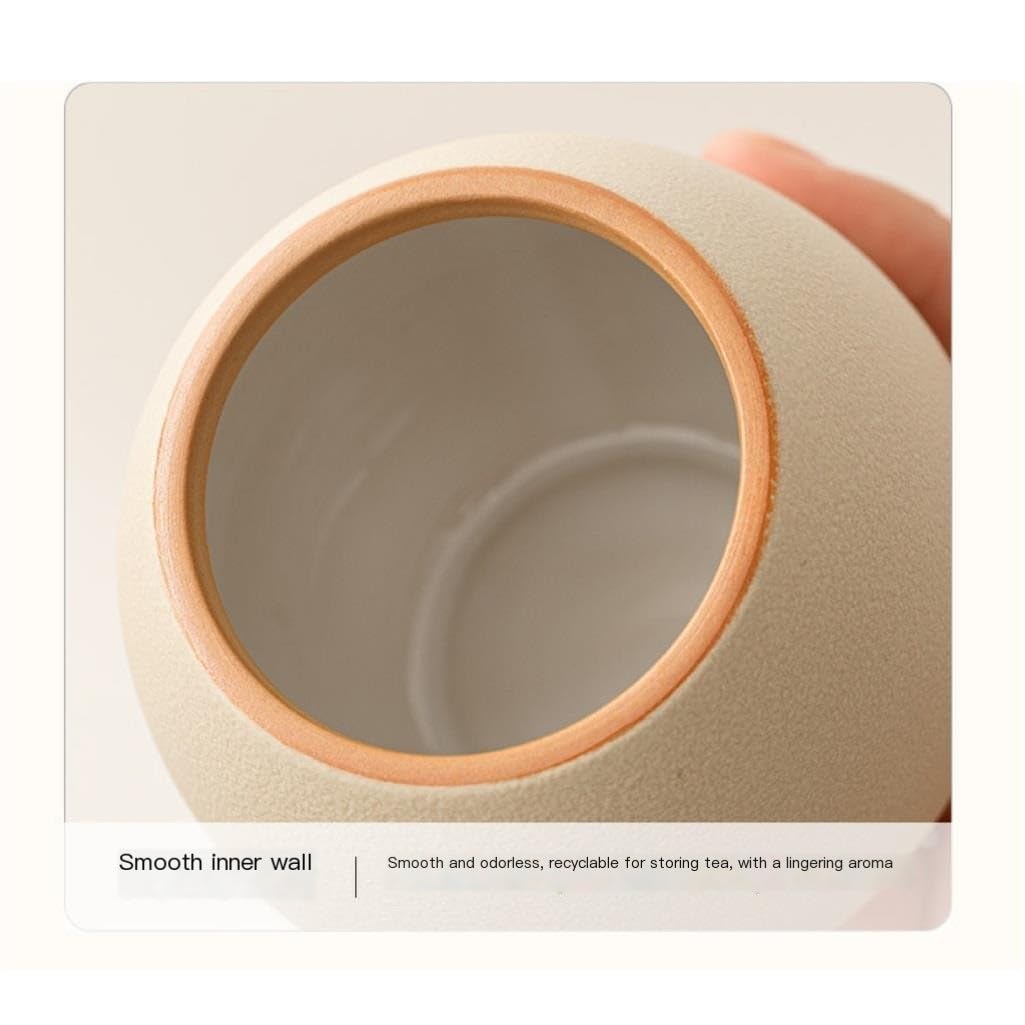 Contenitore per Barattoli Contenitore for la conservazione del tè in ceramica Barattolo vuoto Barattolo sigillato Barattolo sigillato for la conservazione degli alimenti for la cucina di casa Barattol